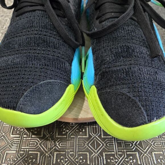 🐢 Adidas Trae Young 2 Trae-TL Solar Green Basketball Shoes Size 4 - Picture 8 of 15